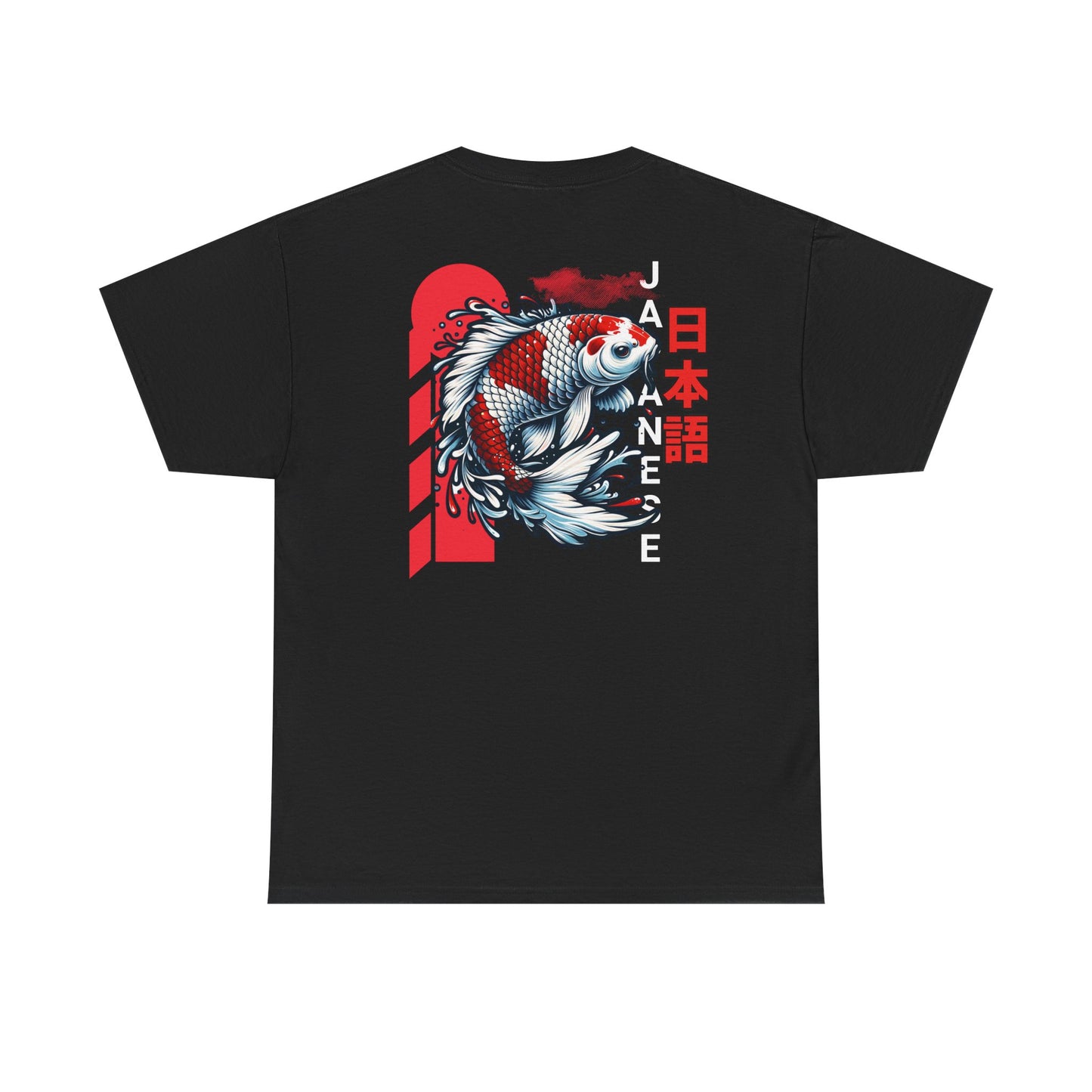 Koi Fish Graphic Tee, Japanese Inspired Graphic Tee, Cool Koi Fish Design, Unisex Cotton T-Shirt, Streetwear Style, Casual Wear, Gift for Artists