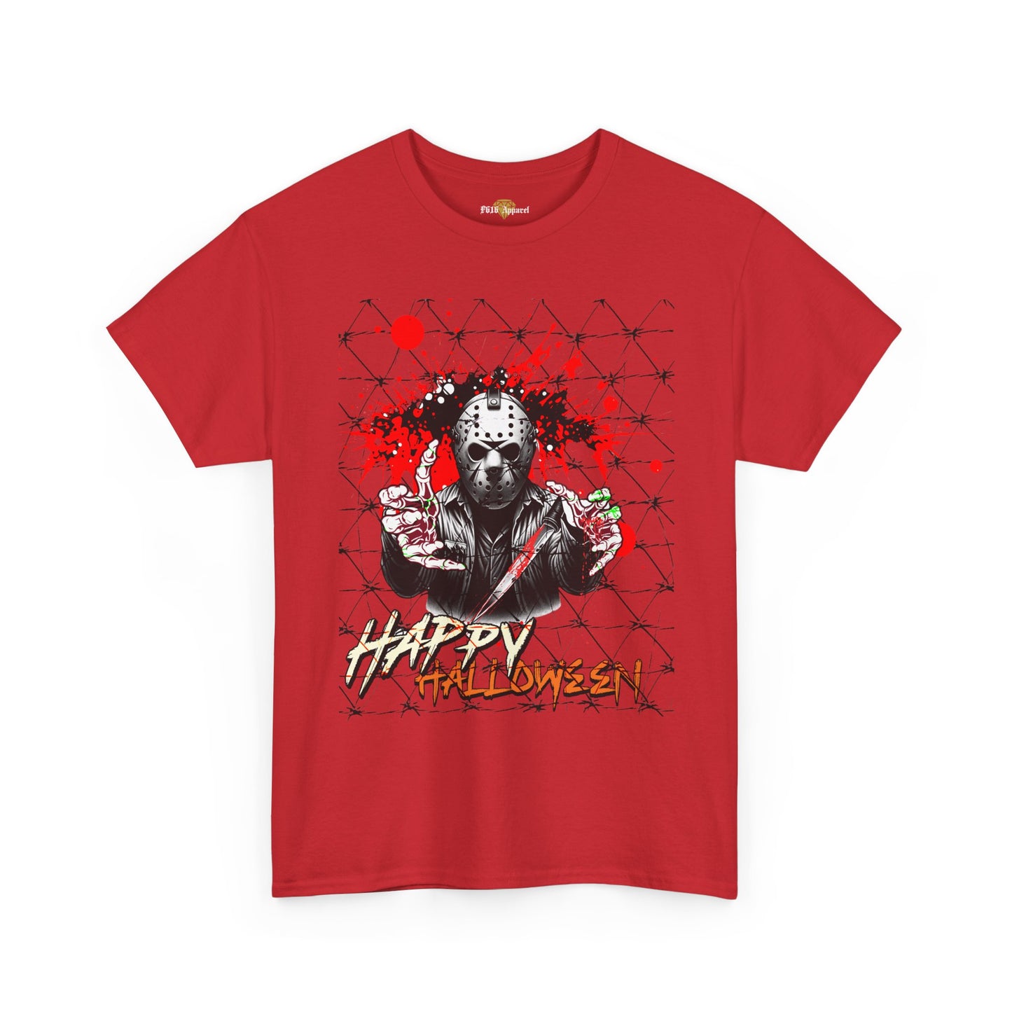 Halloween Horror Unisex Tee - Spooky Graphic Shirt for Halloween Parties, Gifts, Costume, Horror Fans, Fall Celebrations