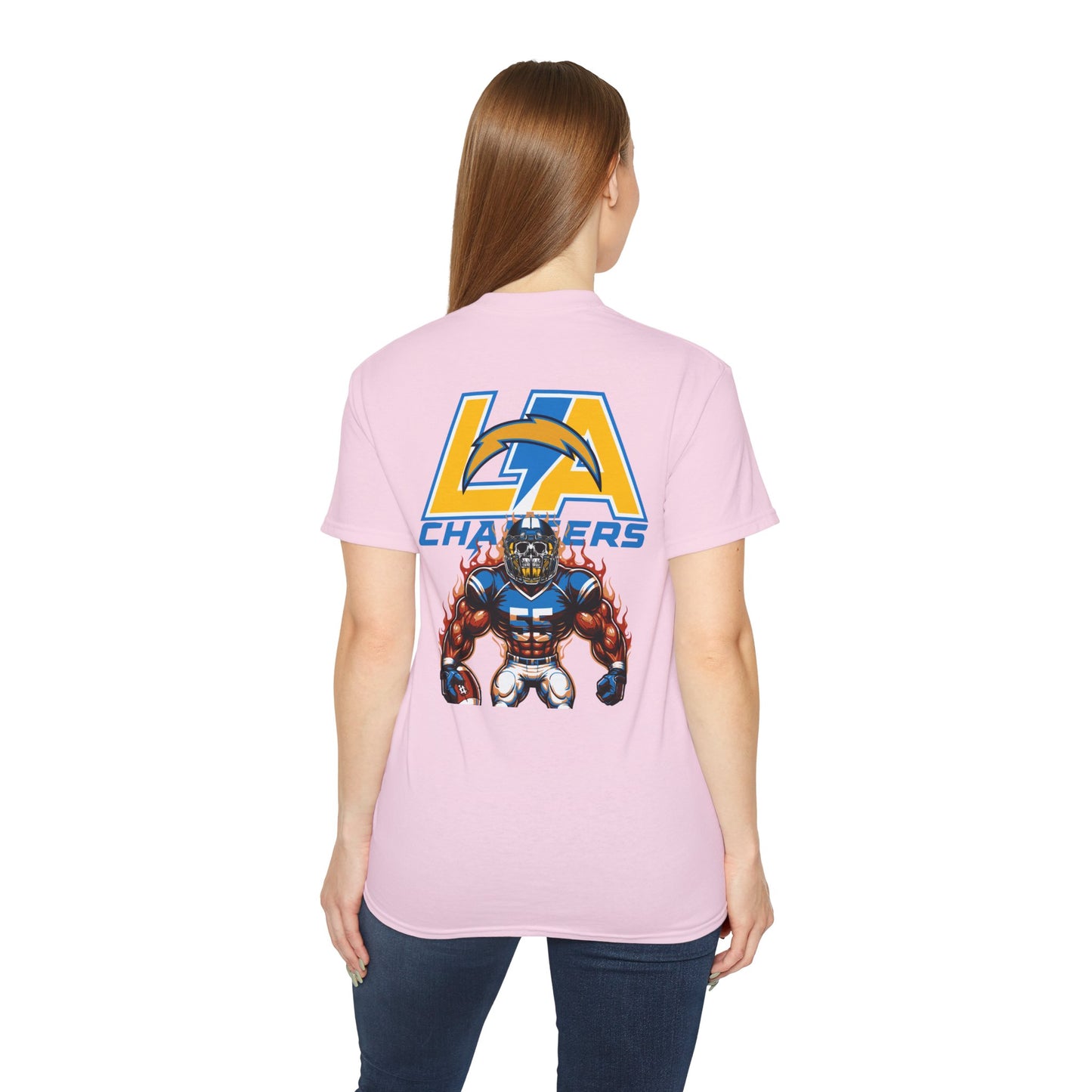 LA Chargers Graphic Tee | Unisex Cotton T-Shirt, Sports Fan Apparel, Gift for Football Lovers, Game Day Shirt, Team Pride Clothing