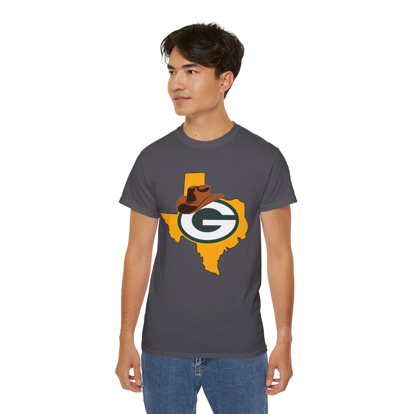 Texas Cowboy Fan Tee, Unisex T-Shirt for Sports Lovers, Casual Wear for Game Day, Gift for Packers Fans, Summer Graphic Tee