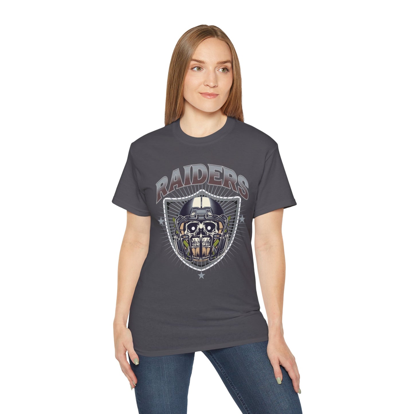 Raiders Graphic Tee - Bold Sports Fan Shirt , Raiders Graphic Unisex Ultra Cotton Tee | Bold Sports Fan Shirt | Casual Streetwear | Gift for His/her | Perfect for Game Day