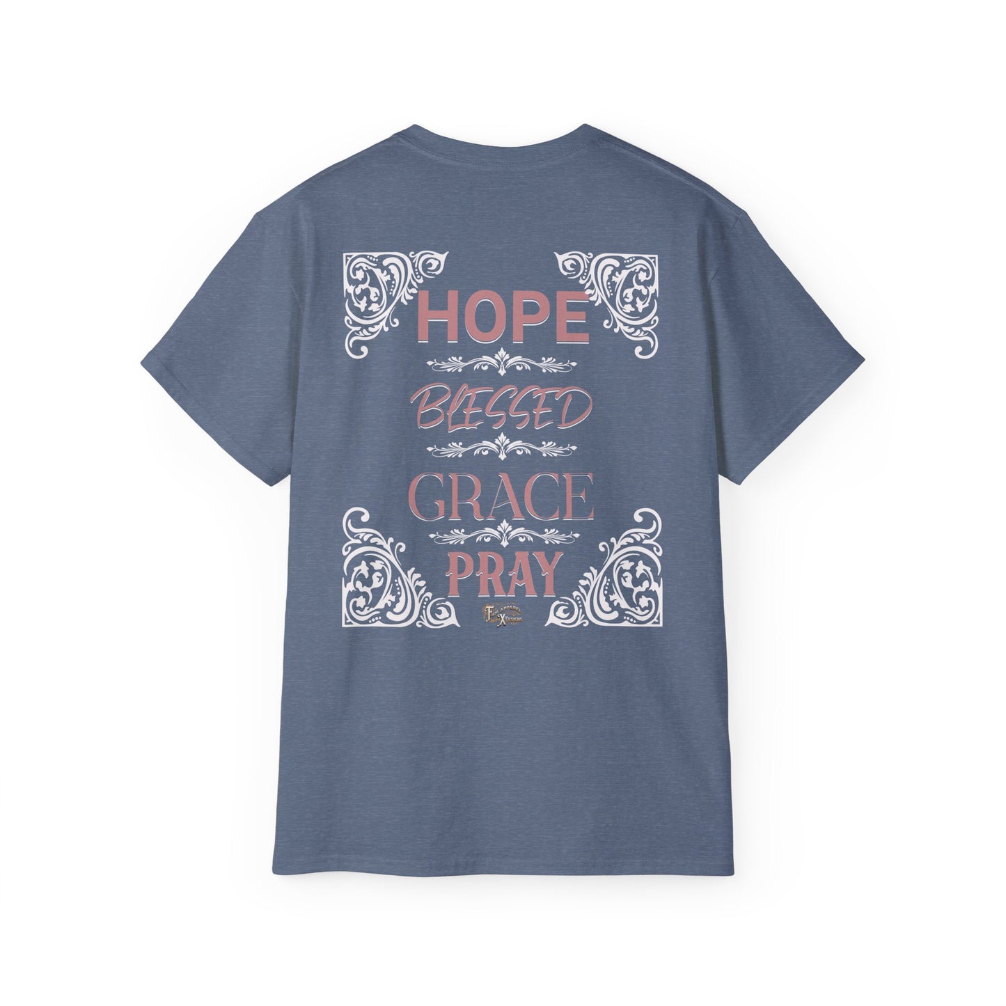 Faith-Inspired Hope Blessed Grace T-Shirt