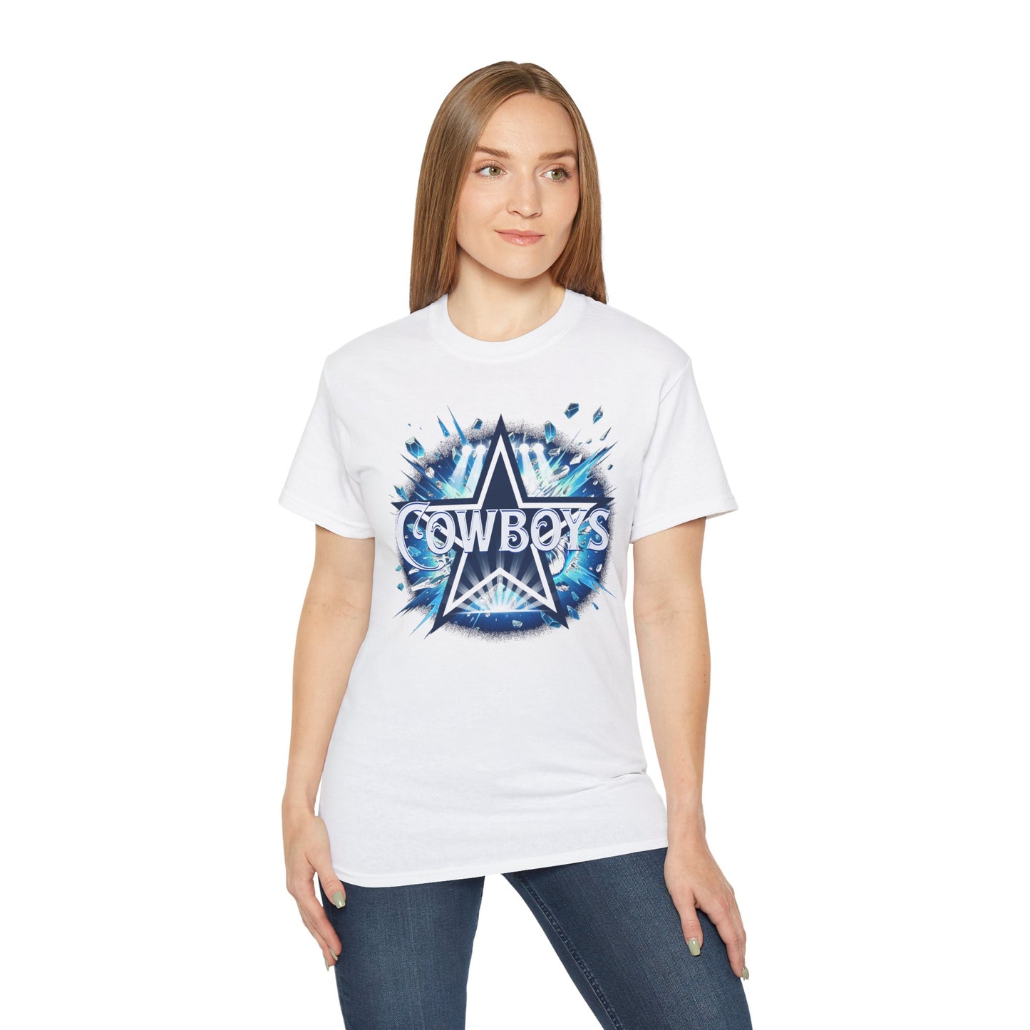 Cowboys Graphic Tee, Unisex Cotton T-Shirt
