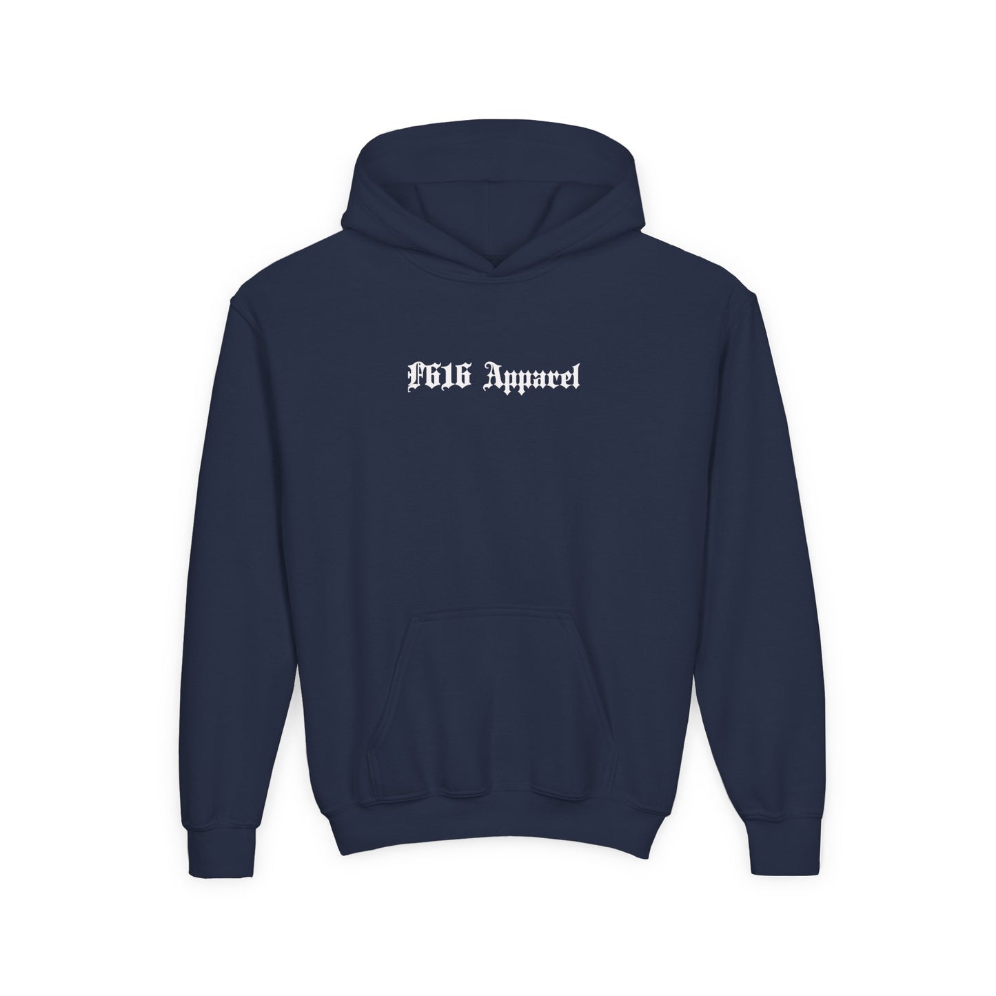 Youth Hooded Sweatshirt - Skateboard Vibes with FG16 Apparel
