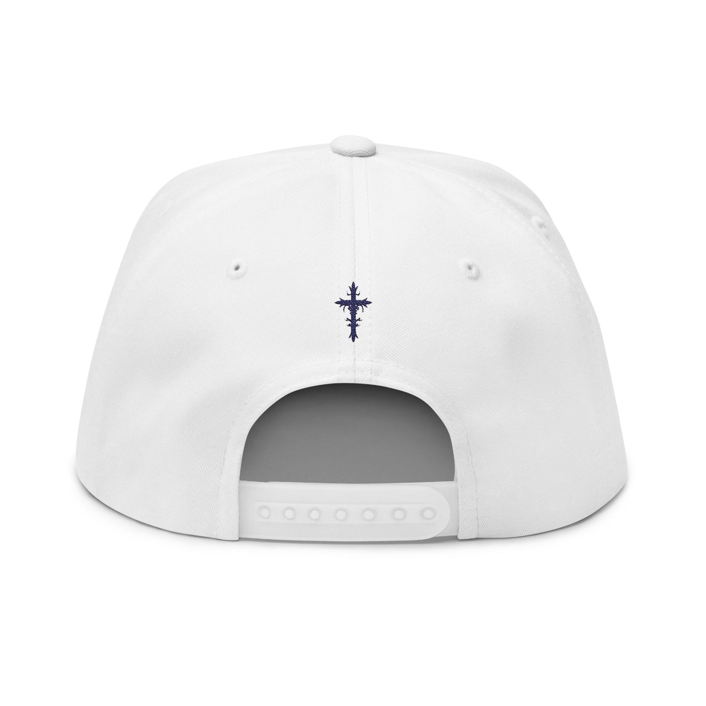 Embroidered Flat Bill Cap - F616 Apparel - Stylish Urban Headwear
