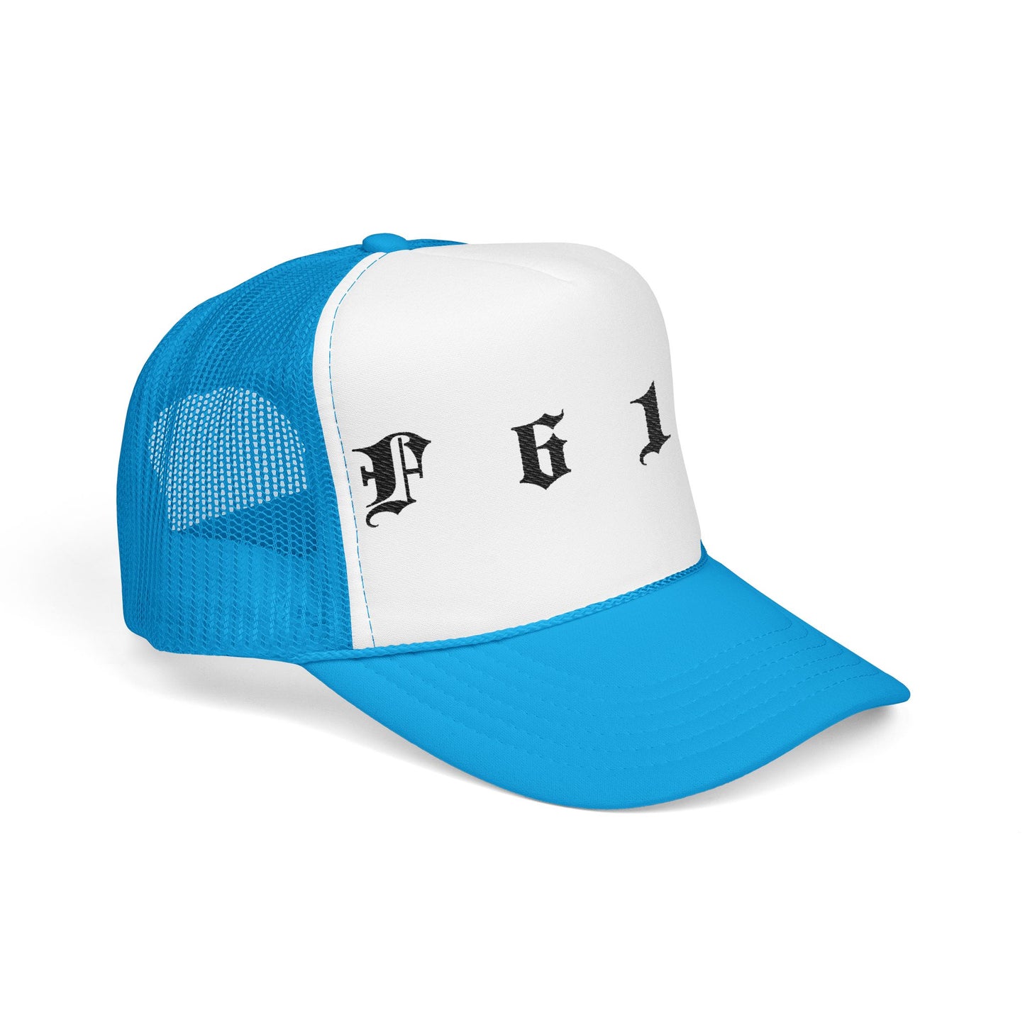 Embroidered Trucker Hat, Foam Trucker Hat with embroidery