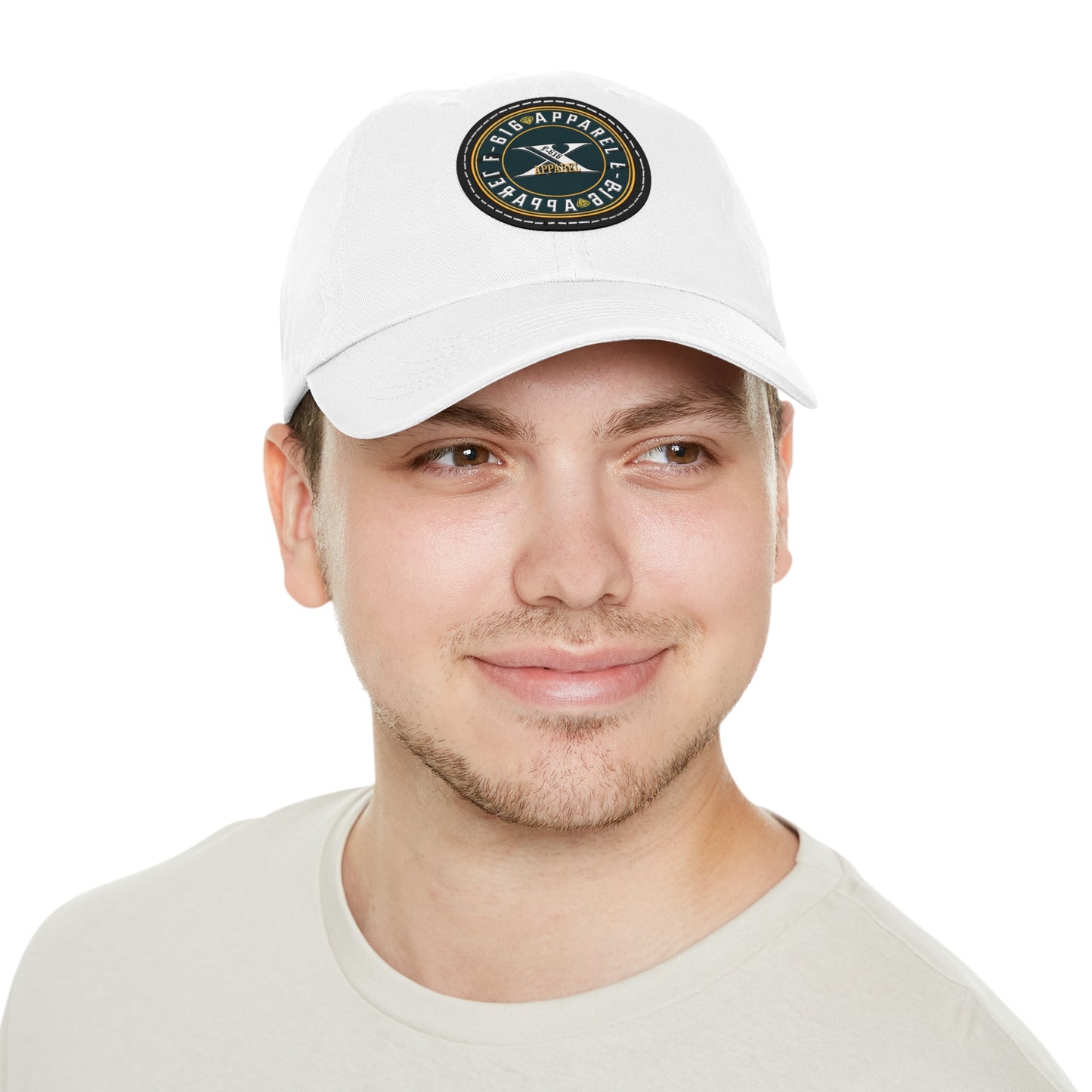 Dad Hat, Stylish Dad Hat with Leather Patch, Casual Headwear for Dads, Gift for Father's Day, Summer Accessory, Unique Adjustable Cap
