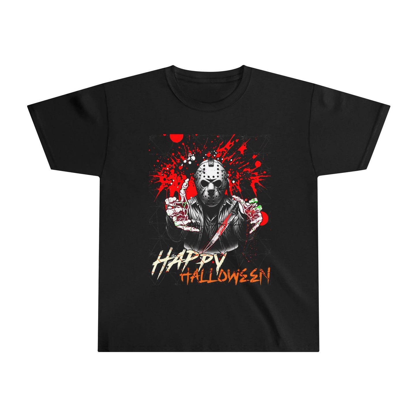 Halloween Youth Tee, Spooky T-Shirt, Kids Halloween Costume, Trick or Treat Shirt, Horror Movie Theme Shirt