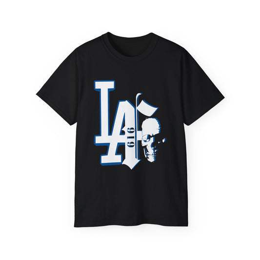 LA Skull Graphic Tee, Graphic Unisex Ultra Cotton Tee
