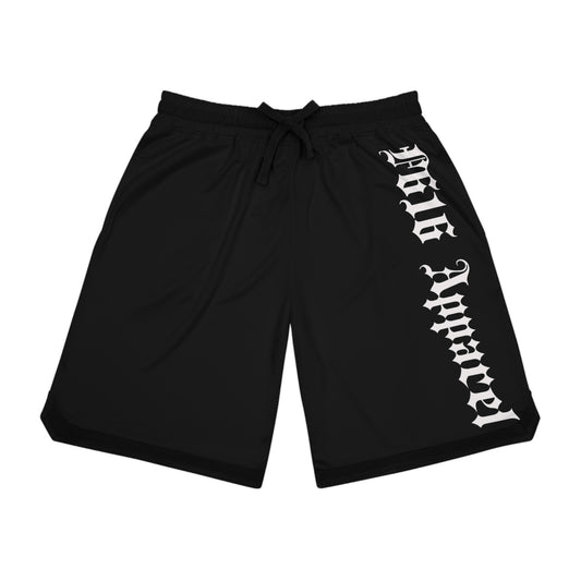 Rib Shorts Stylish Basketball Rib Shorts for Active Lifestyles, F616 Logo