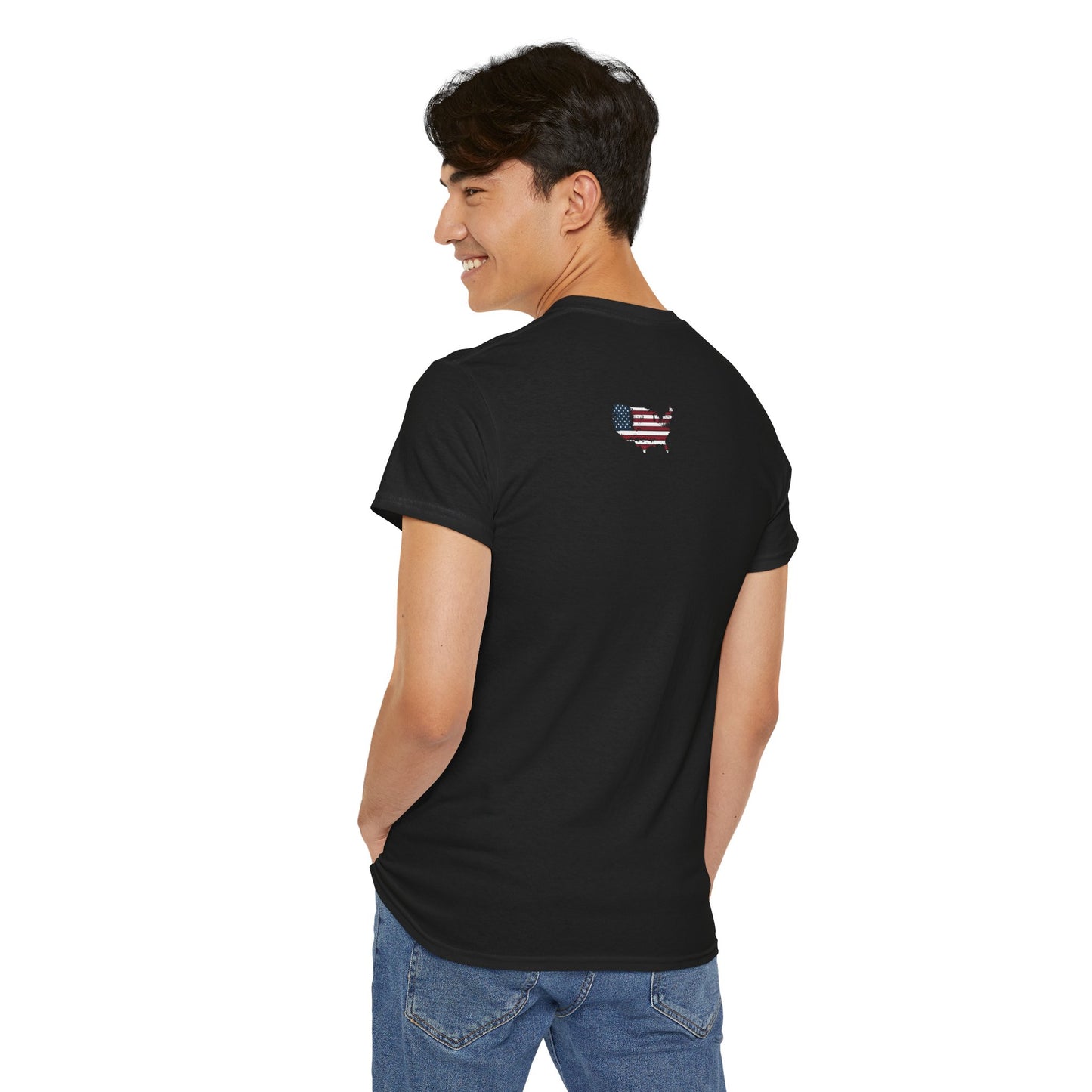 Patriotic Unisex Tee - America Land of the Free T-Shirt,4th of July Gift, Freedom Tee, Independence Day Apparel, Eagle Design Shirt