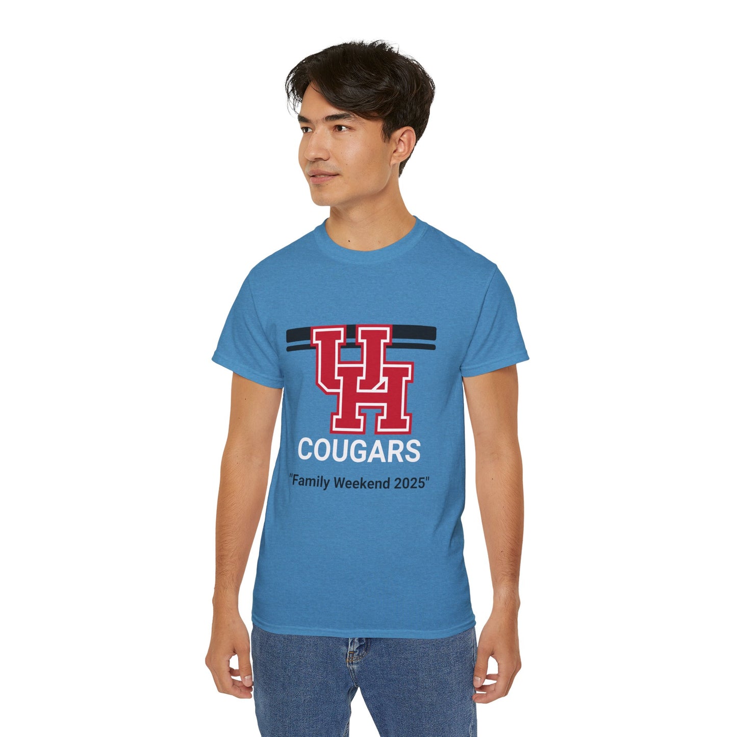 College Spirit Unisex Tee - Family Weekend 2025, Cougars Fans Gift, G-2000