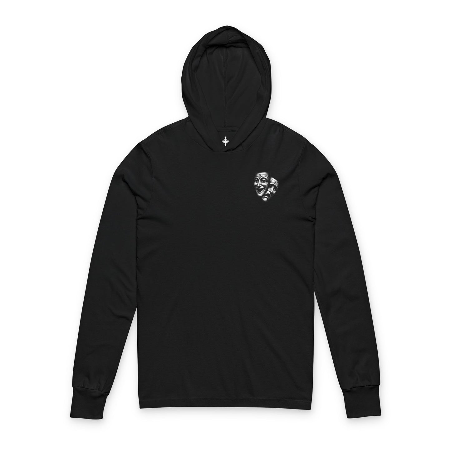 Vintage Streetwear Hooded Tee - Unisex Long Sleeve Shirt, Streetwear Hooded Tee with Vintage Graphic, Unisex Long Sleeve Shirt, Casual Wear, Cool Urban Style, Gift for Trendsetters