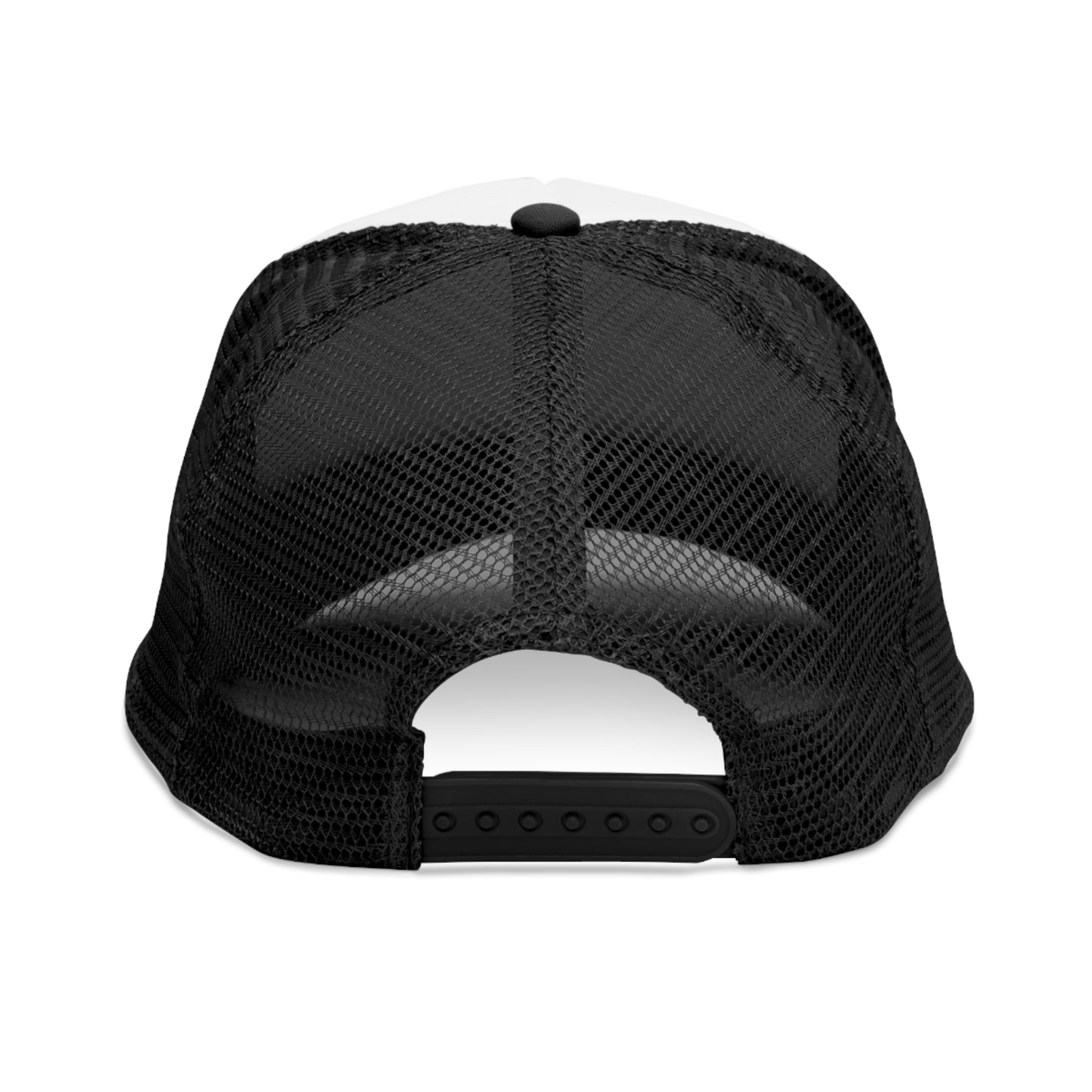 Gothic Floral Skull Mesh Cap | Adjustable Trucker Hat for Edgy Style