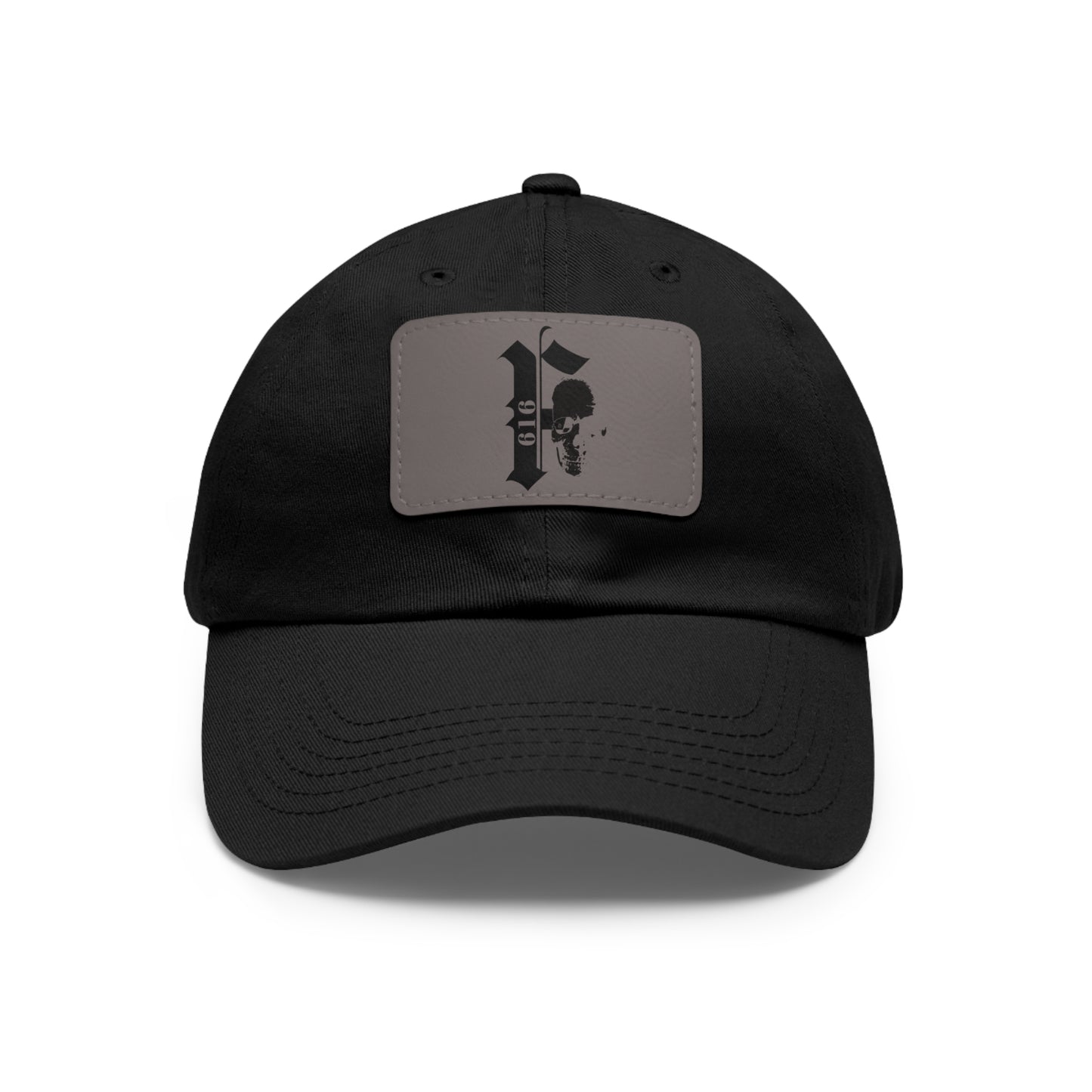 Stylish Dad Hat with Custom Leather Patch - Father’s Day Gift, Casual Accessory, Unique Cap, Outdoor Wear, Birthday Present