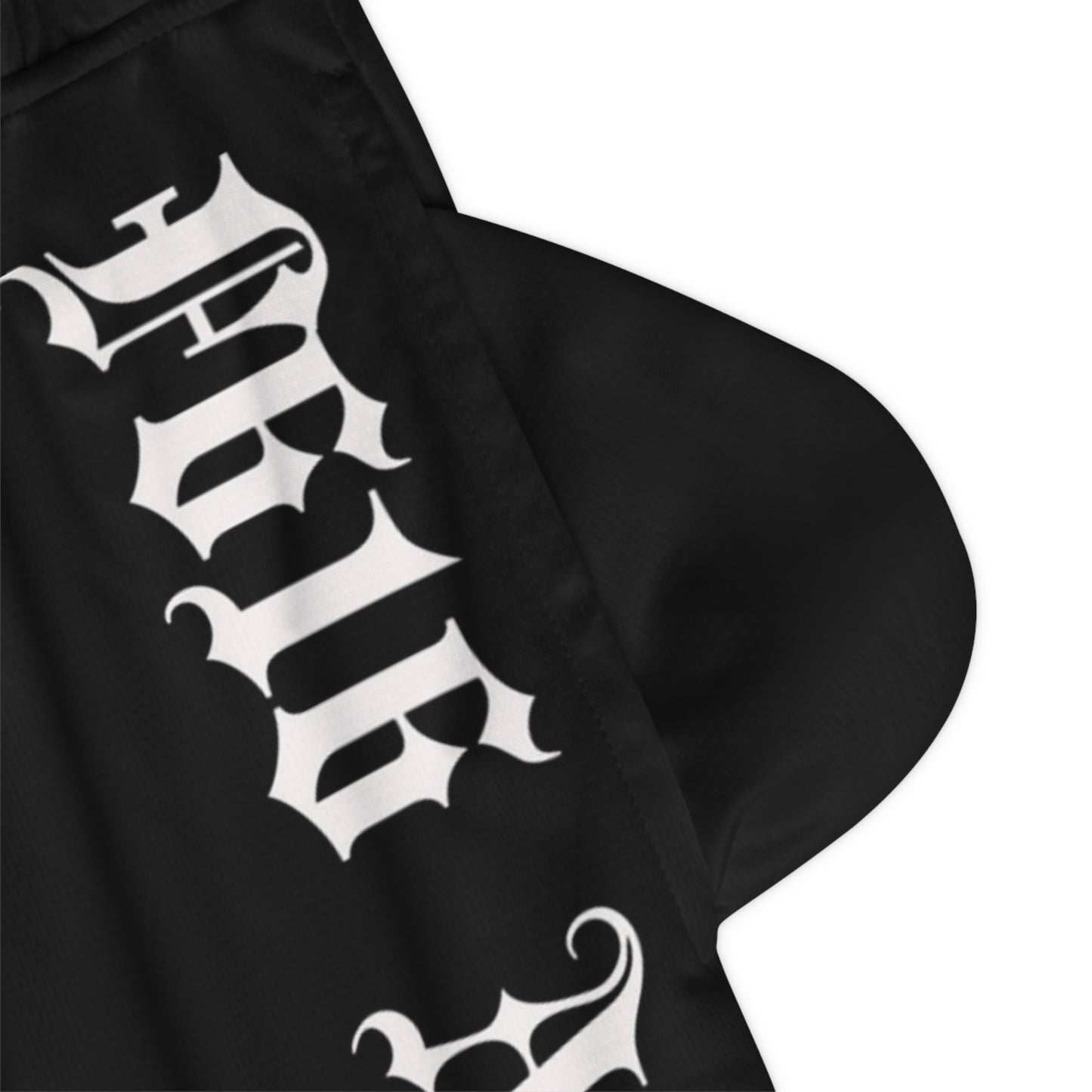 Rib Shorts Stylish Basketball Rib Shorts for Active Lifestyles, F616 Logo