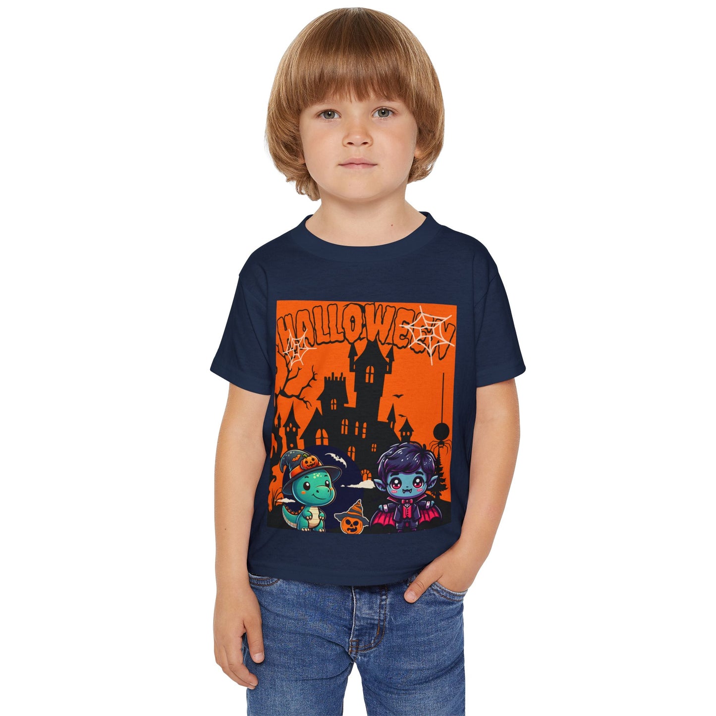 Halloween Toddler T-Shirt, Cute Kids Ghosts Tee, Halloween Costume Shirt, Toddler Apparel, Trick or Treat Top