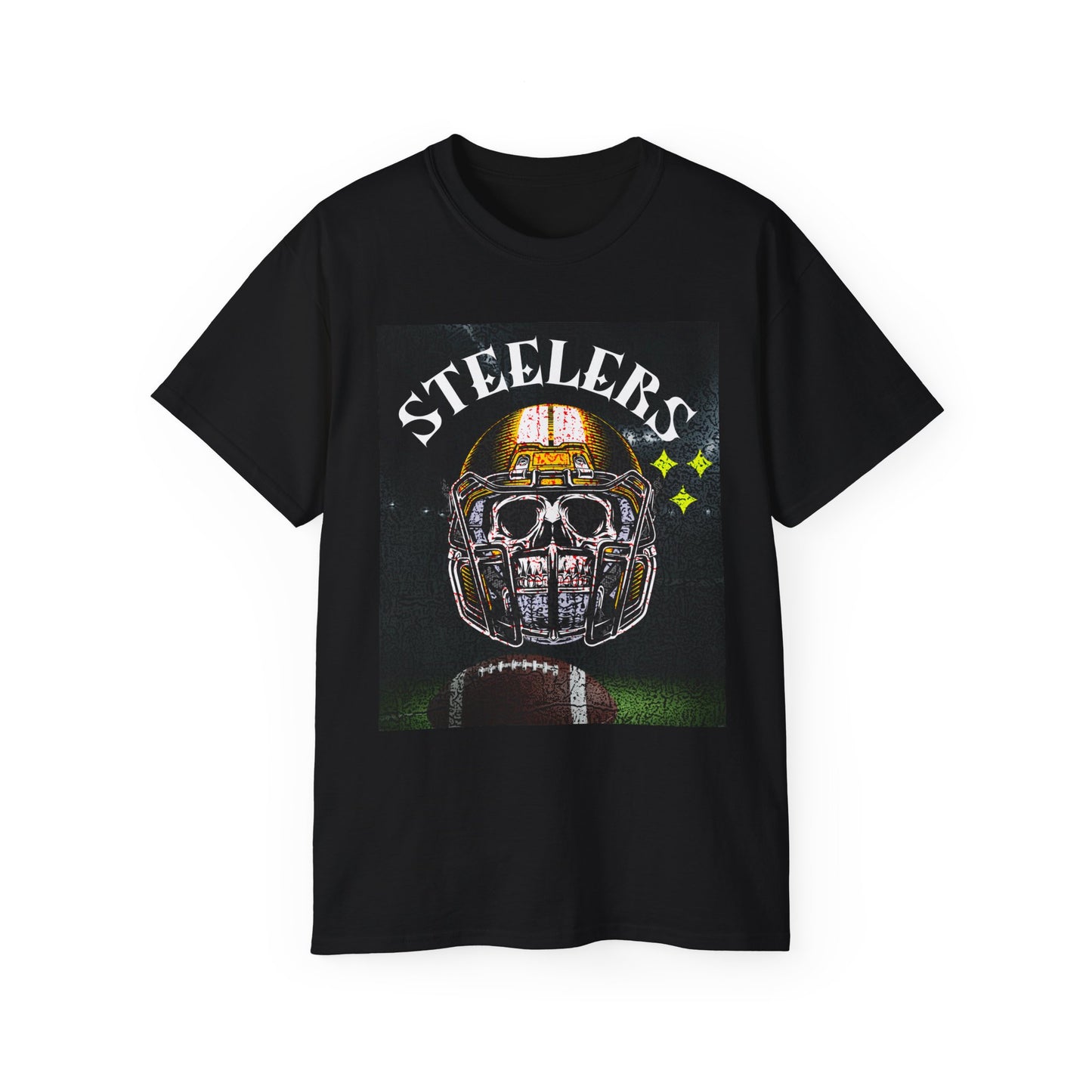 Steelers Graphic Tee, Unisex Ultra Cotton T-Shirt, Sports Apparel, Gifting for NFL Fans, Tailgate Gear, Game Day Outfit, Unique Fan Merch