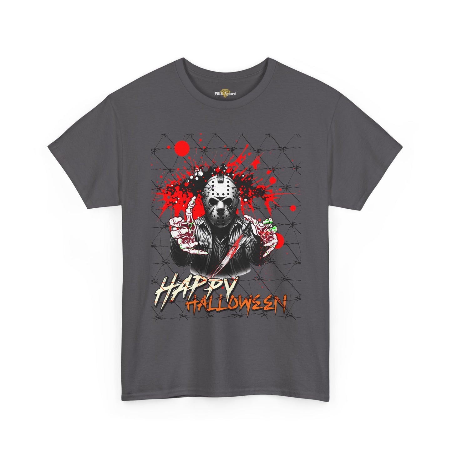 Halloween Horror Unisex Tee - Spooky Graphic Shirt for Halloween Parties, Gifts, Costume, Horror Fans, Fall Celebrations