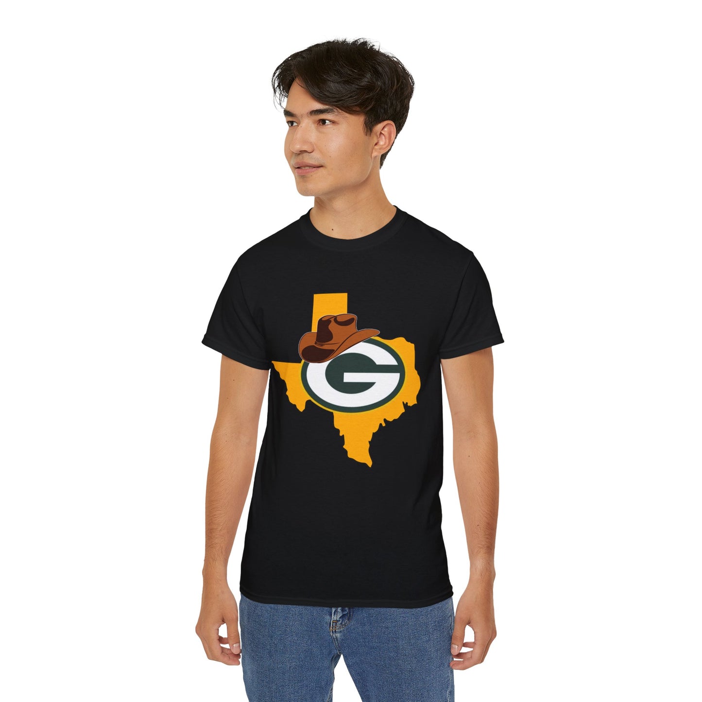 Texas Cowboy Fan Tee, Unisex T-Shirt for Sports Lovers, Casual Wear for Game Day, Gift for Packers Fans, Summer Graphic Tee