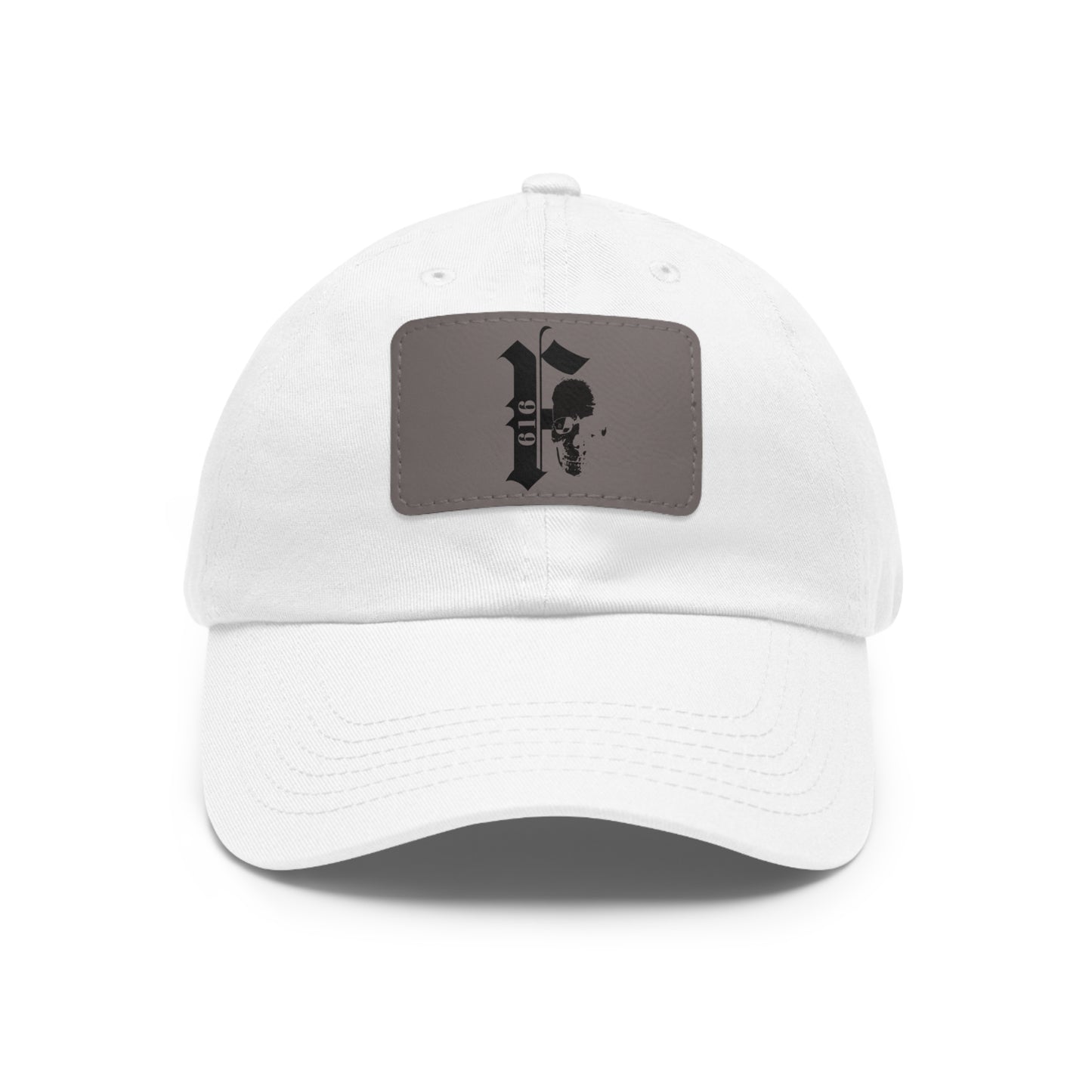 Stylish Dad Hat with Custom Leather Patch - Father’s Day Gift, Casual Accessory, Unique Cap, Outdoor Wear, Birthday Present