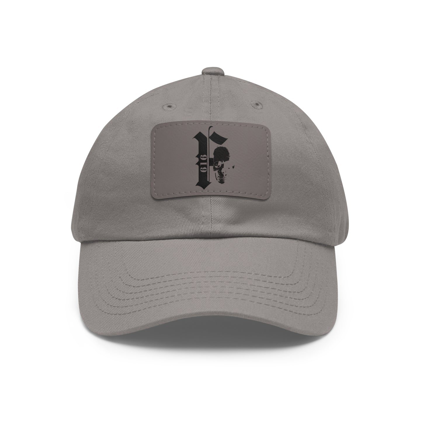 Stylish Dad Hat with Custom Leather Patch - Father’s Day Gift, Casual Accessory, Unique Cap, Outdoor Wear, Birthday Present