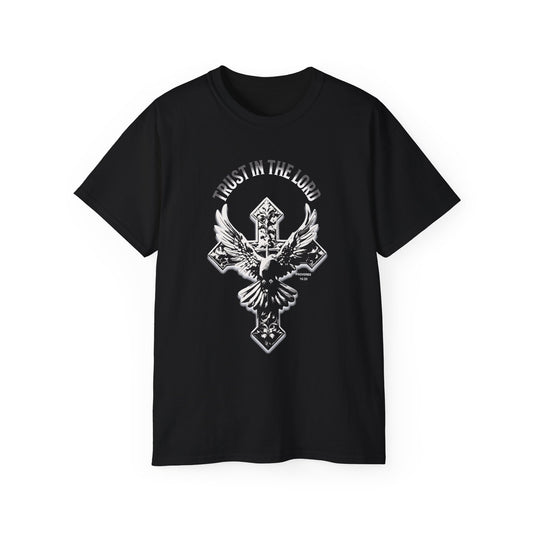 Trust in the Lord Graphic Tee, Spiritual Shirt, Faithful Apparel, Christian Gift, Inspirational Fashion, Unisex Casual Wear
