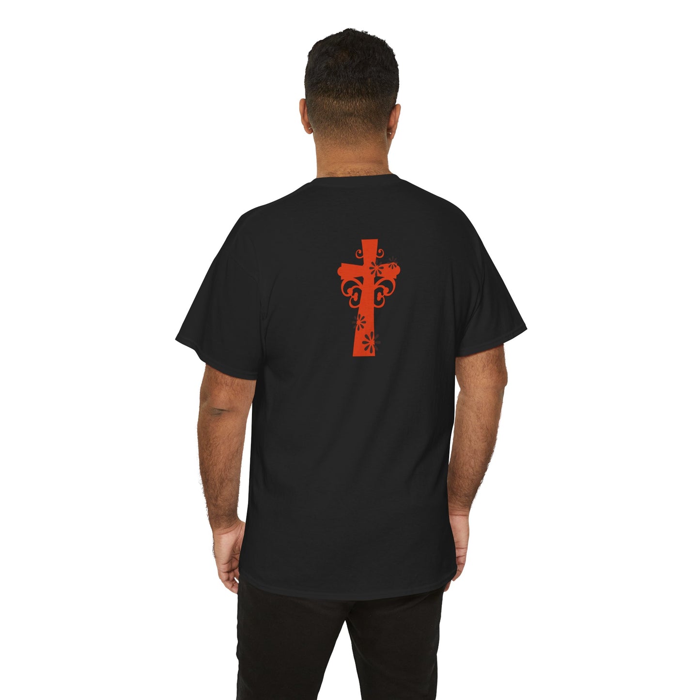 Cross Graphic Tee - Unisex Casual Streetwear Style Gift