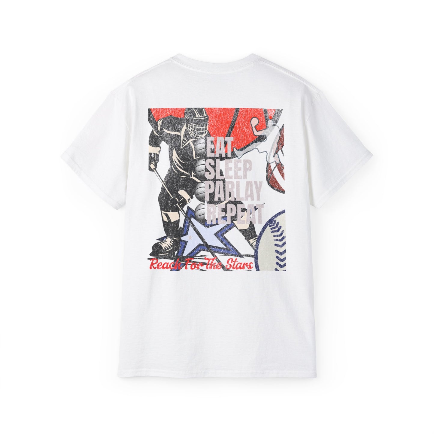 Sports Tee - Eat Sleep Parlay Repeat Unisex Heavy Cotton Tee