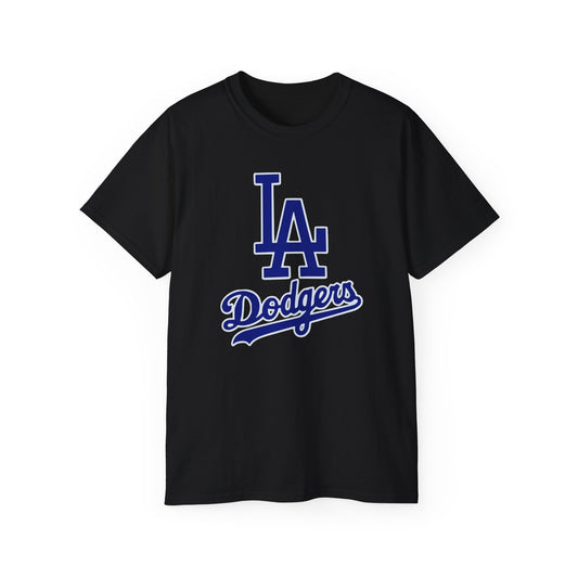 LA Dodgers Unisex Ultra Cotton Tee, Sports Fan Shirt, Casual Wear, Game Day Apparel, Baseball Gift, Summer Outfit