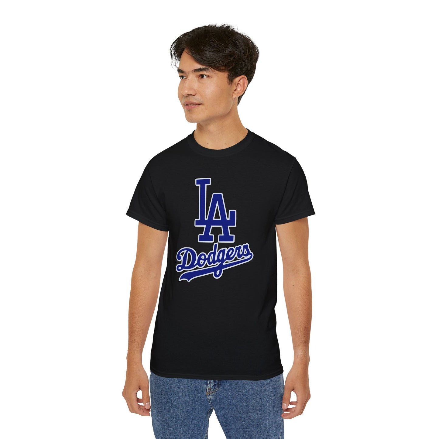 LA Dodgers Unisex Ultra Cotton Tee, Sports Fan Shirt, Casual Wear, Game Day Apparel, Baseball Gift, Summer Outfit