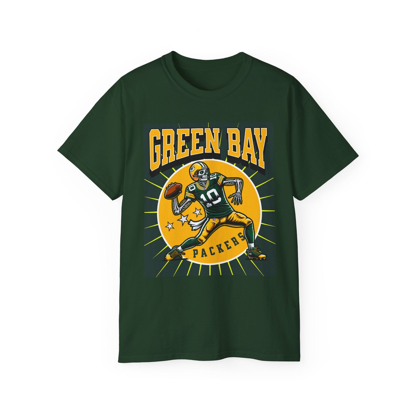 Green Bay Packers Football Fan Tee, Football Fan Unisex Ultra Cotton Tee | Green Bay Packers Vintage Shirt | Game Day Apparel, Gift for Sports Lovers, Casual Wear