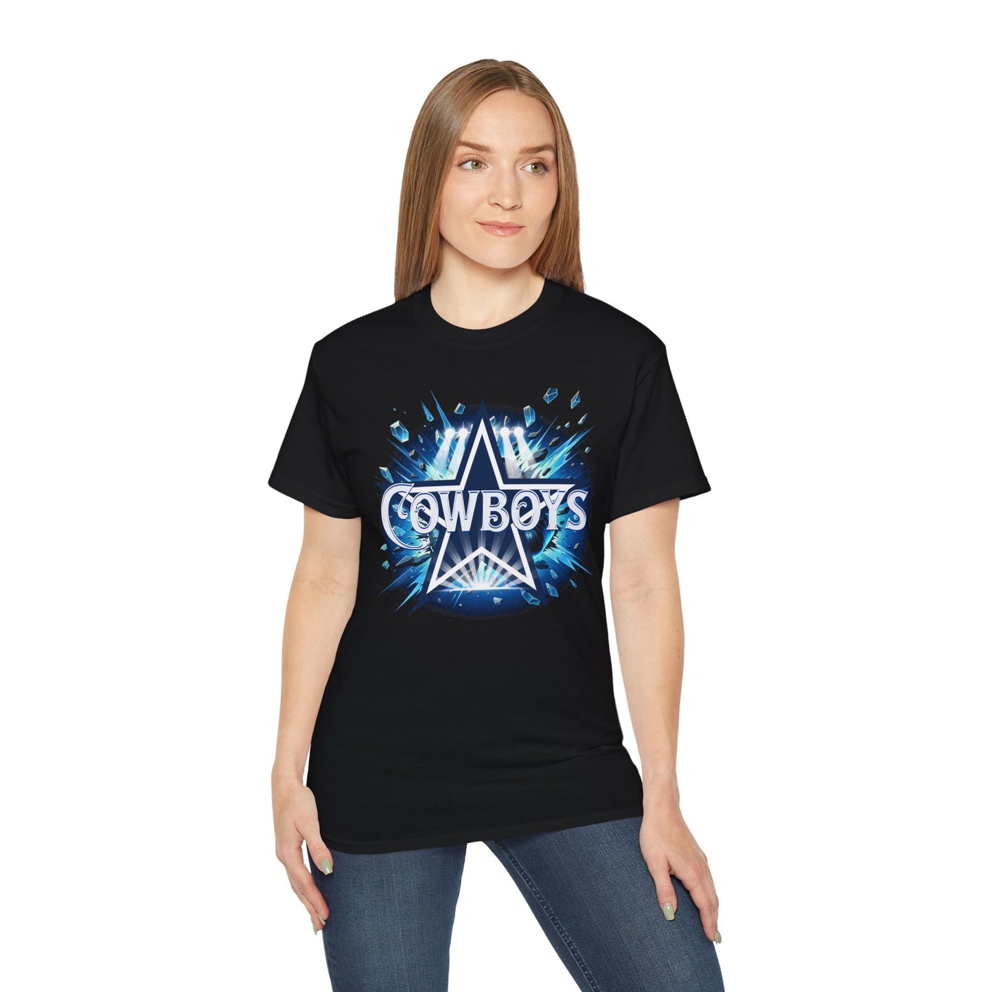 Cowboys Graphic Tee, Unisex Cotton T-Shirt