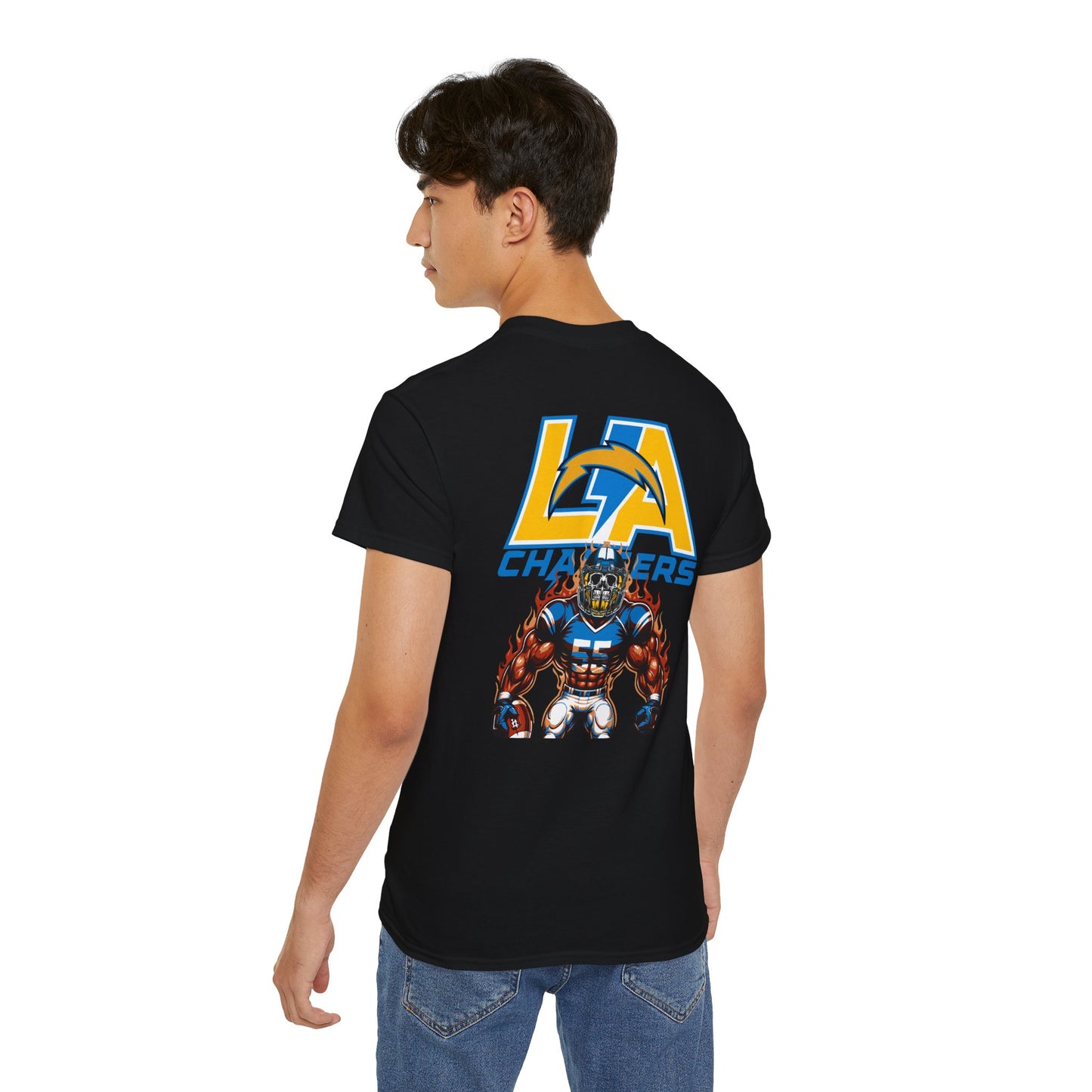 LA Chargers Graphic Tee | Unisex Cotton T-Shirt, Sports Fan Apparel, Gift for Football Lovers, Game Day Shirt, Team Pride Clothing