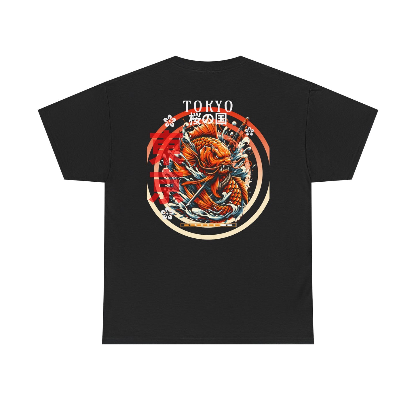 Artistic Unisex Heavy Cotton Tee - Bold Graphic Tee for Casual Wear, Summer Style, Streetwear Fashion, Gift for Creative Souls