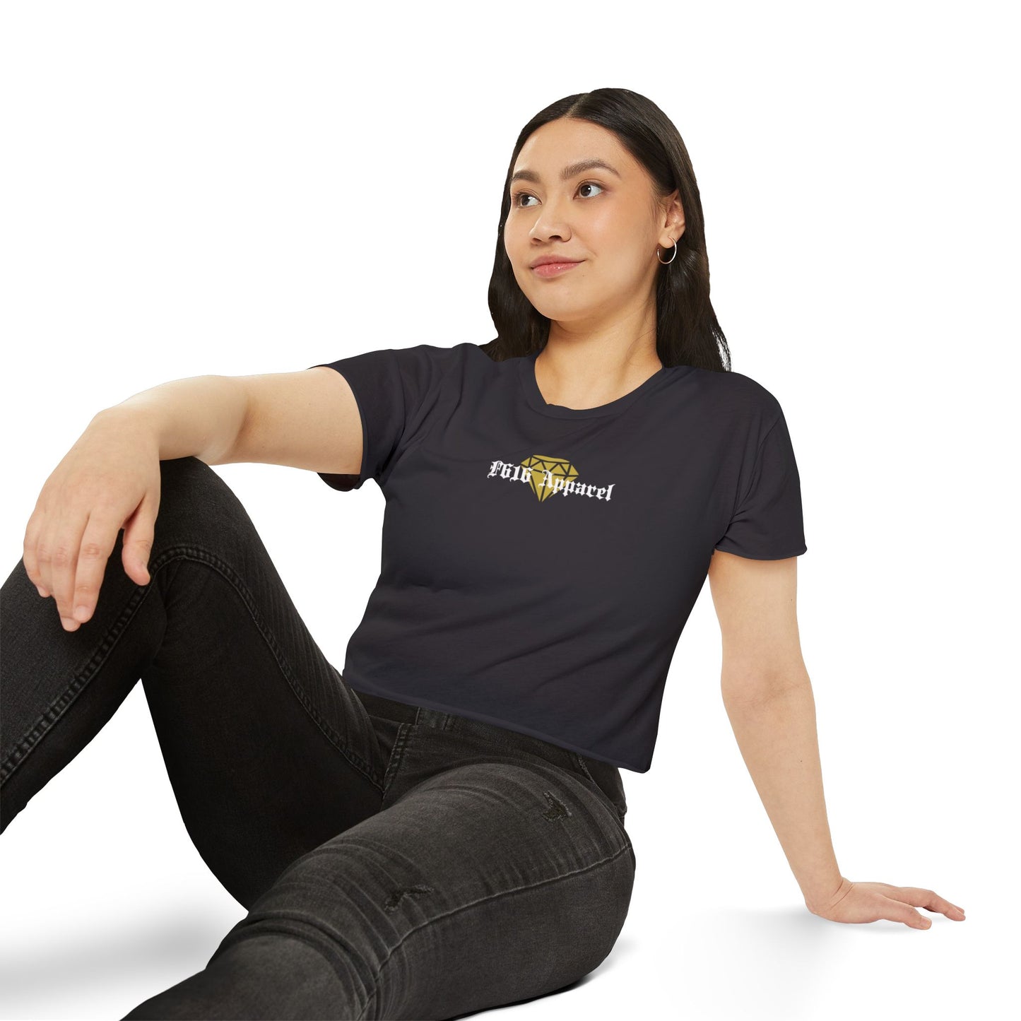 Women's Festival Crop Top | Edgy 616 Apparel Design | Perfect for Concerts & Summer Events