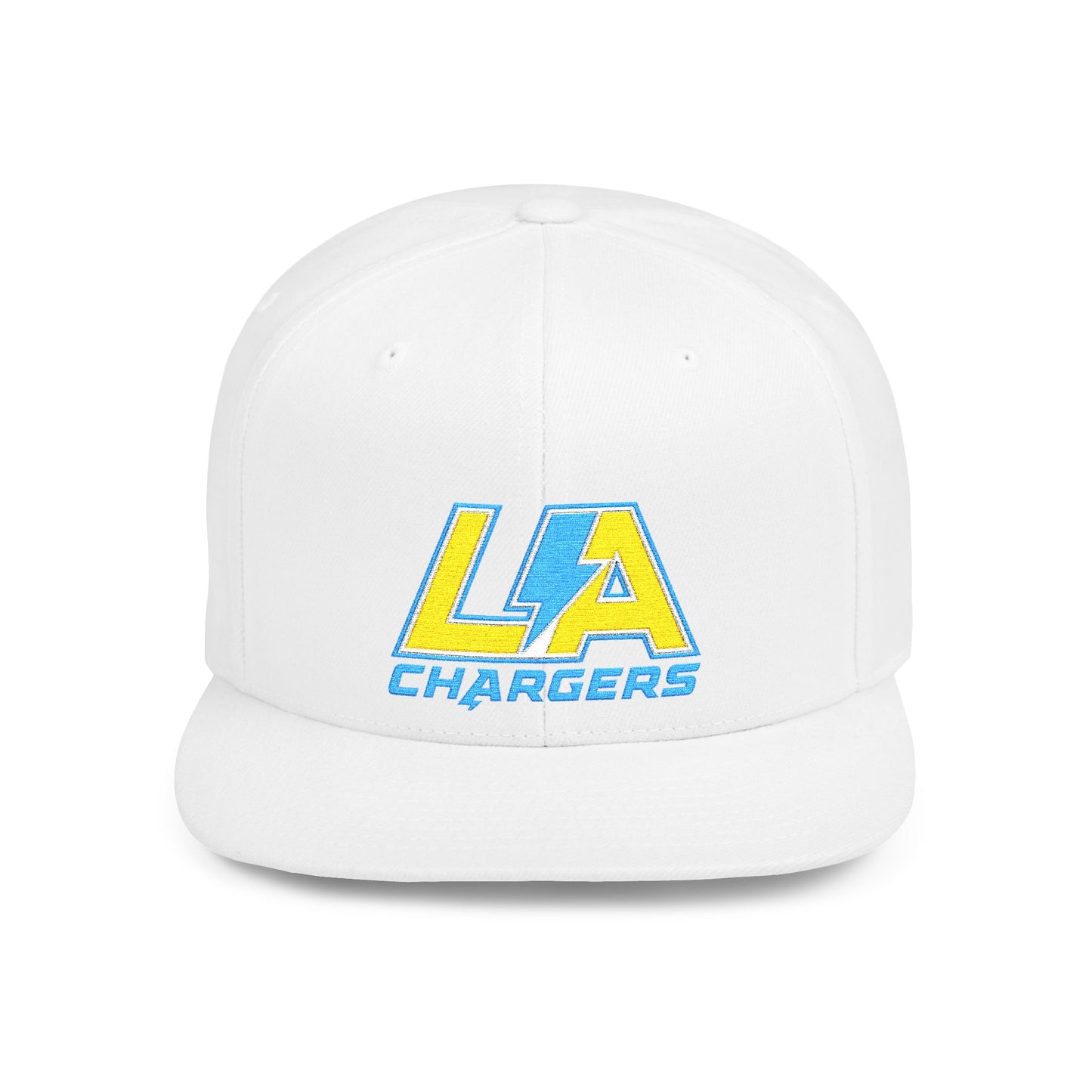 LA Chargers Flat Bill Snapback Hat, Sports Cap, Team Merchandise, Casual Wear, Gift for Fans