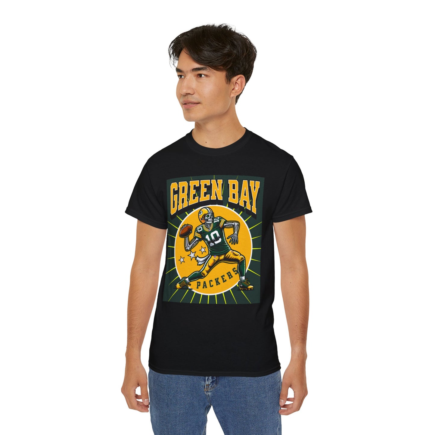 Green Bay Packers Football Fan Tee, Football Fan Unisex Ultra Cotton Tee | Green Bay Packers Vintage Shirt | Game Day Apparel, Gift for Sports Lovers, Casual Wear