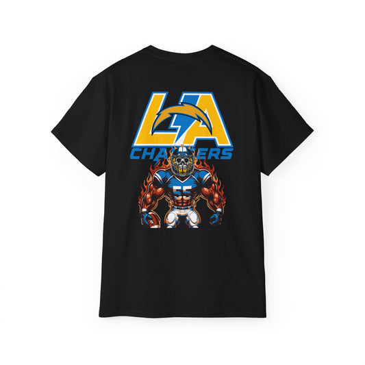 LA Chargers Graphic Tee | Unisex Cotton T-Shirt, Sports Fan Apparel, Gift for Football Lovers, Game Day Shirt, Team Pride Clothing