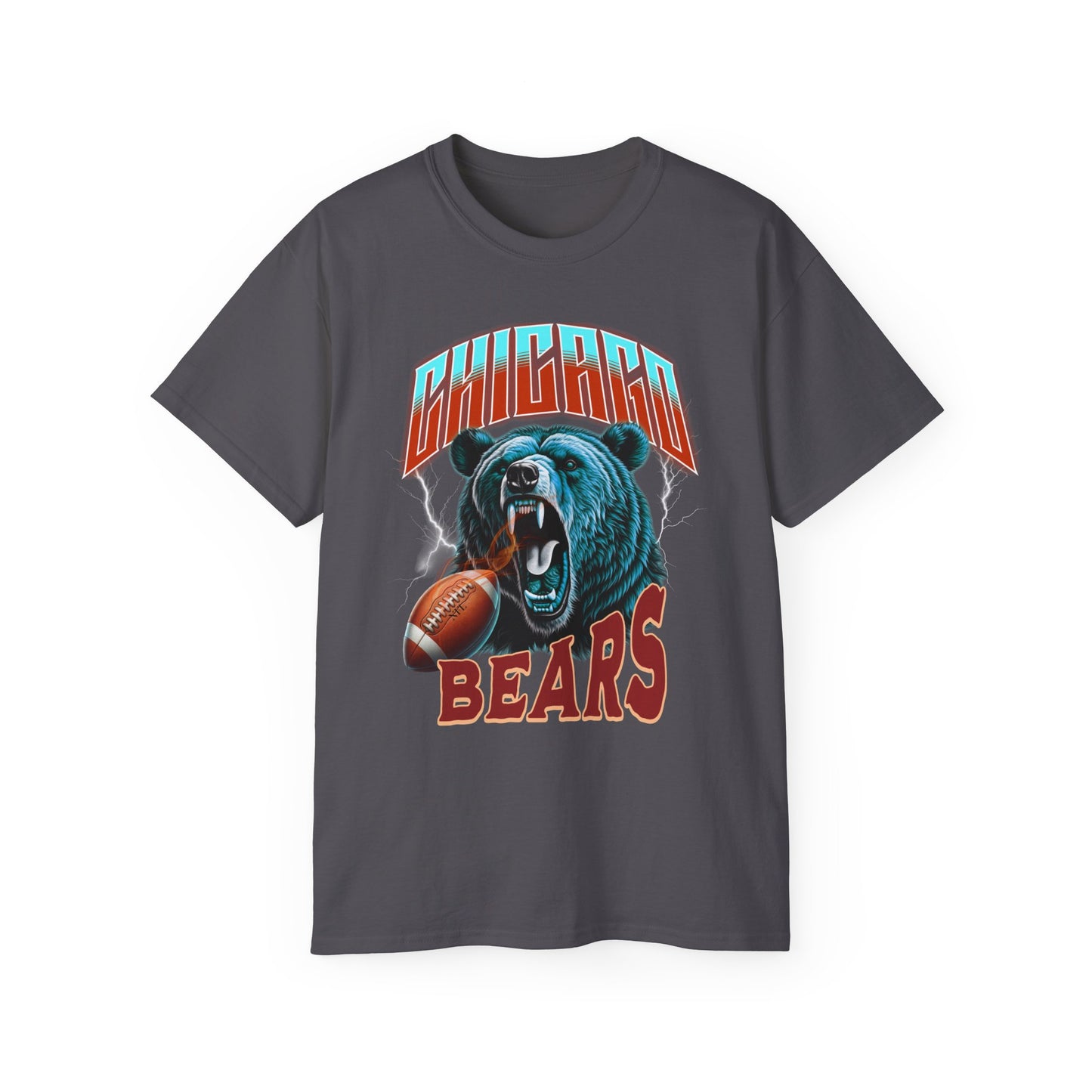 Vintage Chicago Bears Unisex Tee, Chicago Bears Vintage Graphic Tee, Unisex Cotton T-Shirt, Football Fan Apparel, Game Day Outfit, Sports Team Shirt