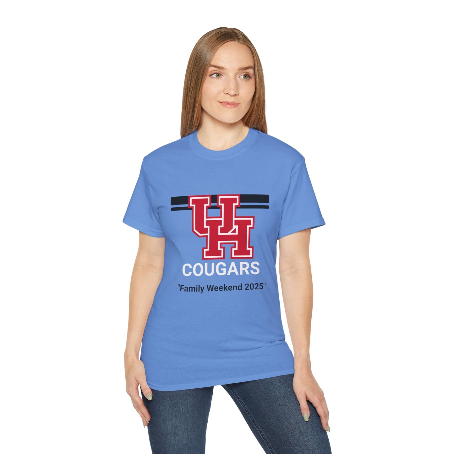 College Spirit Unisex Tee - Family Weekend 2025, Cougars Fans Gift, G-2000