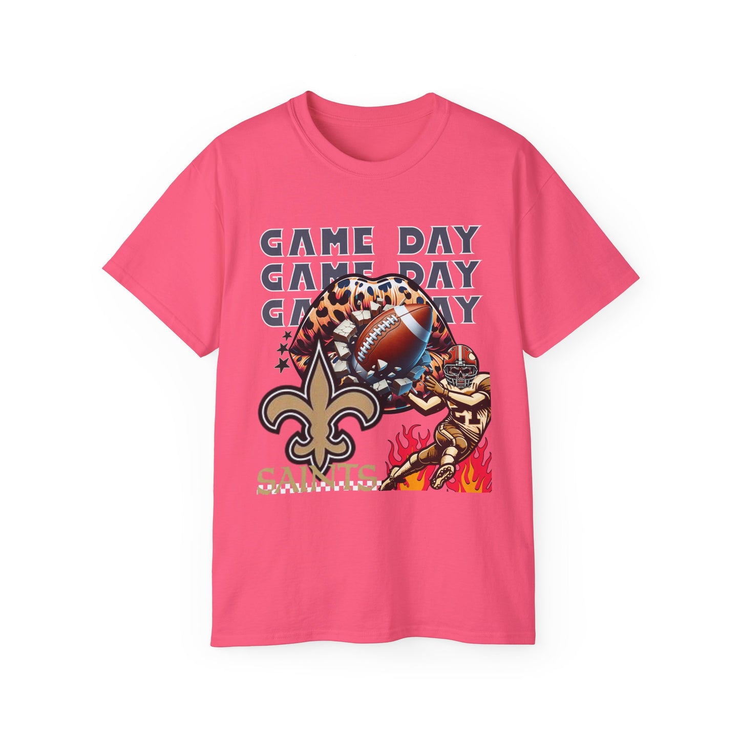 Game Day Unisex Ultra Cotton Tee, Football Fan Apparel, Sports T-Shirt, Casual Tee, Gifts for Game Day Enthusiasts