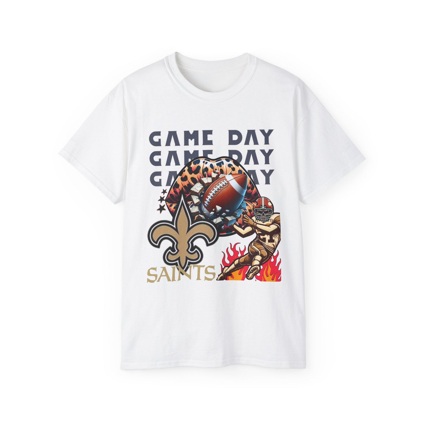 Game Day Unisex Ultra Cotton Tee, Football Fan Apparel, Sports T-Shirt, Casual Tee, Gifts for Game Day Enthusiasts