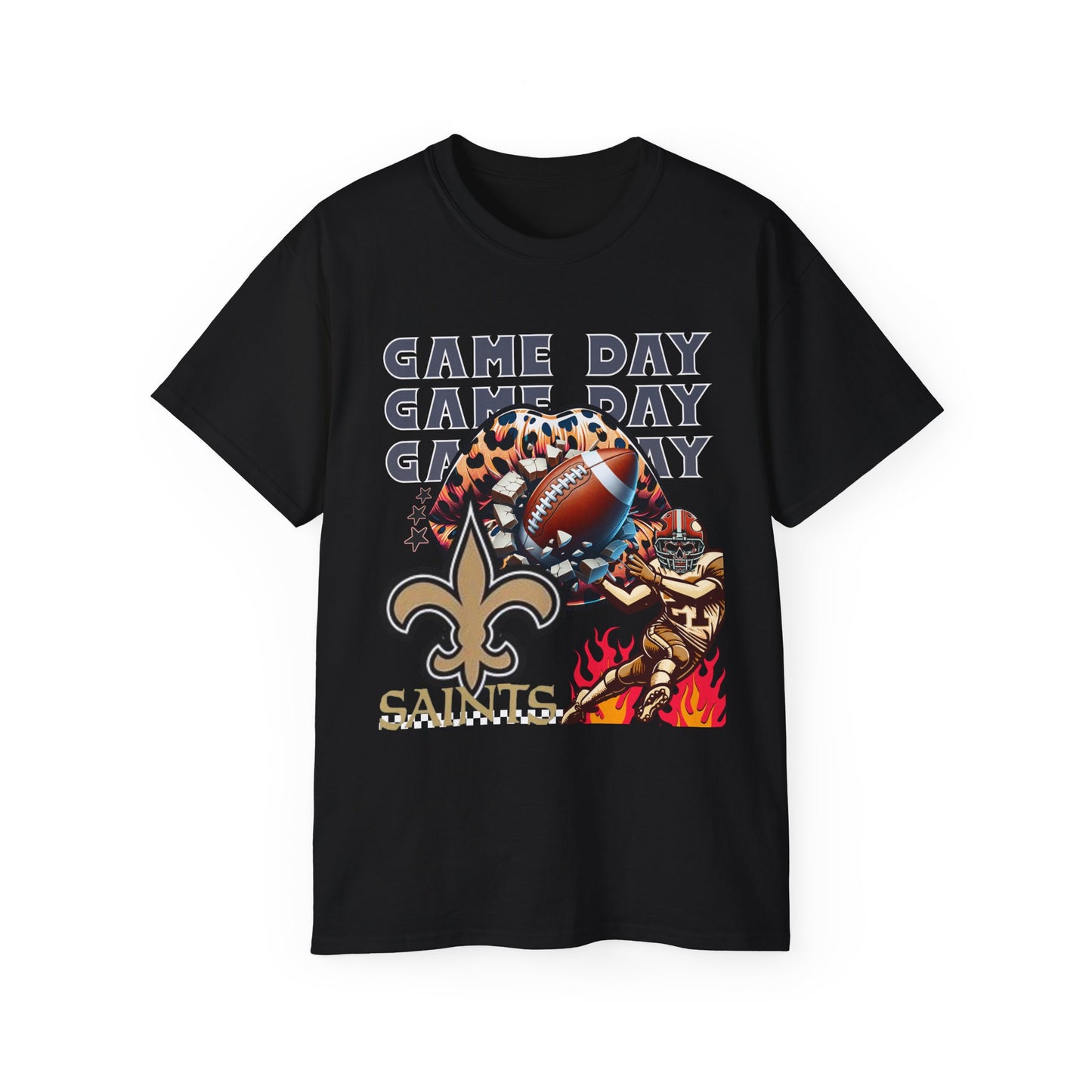 Game Day Unisex Ultra Cotton Tee, Football Fan Apparel, Sports T-Shirt, Casual Tee, Gifts for Game Day Enthusiasts