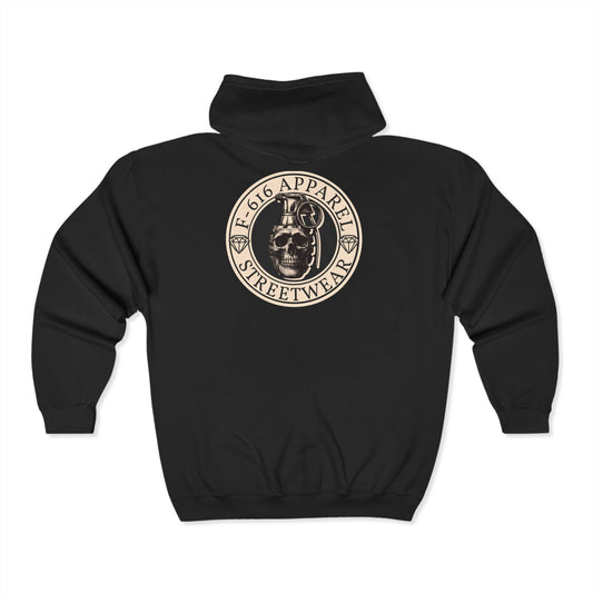 Cozy Full Zip Hoodie - Unisex Heavy Blend™
