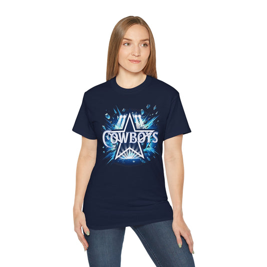 Cowboys Graphic Tee, Unisex Cotton T-Shirt