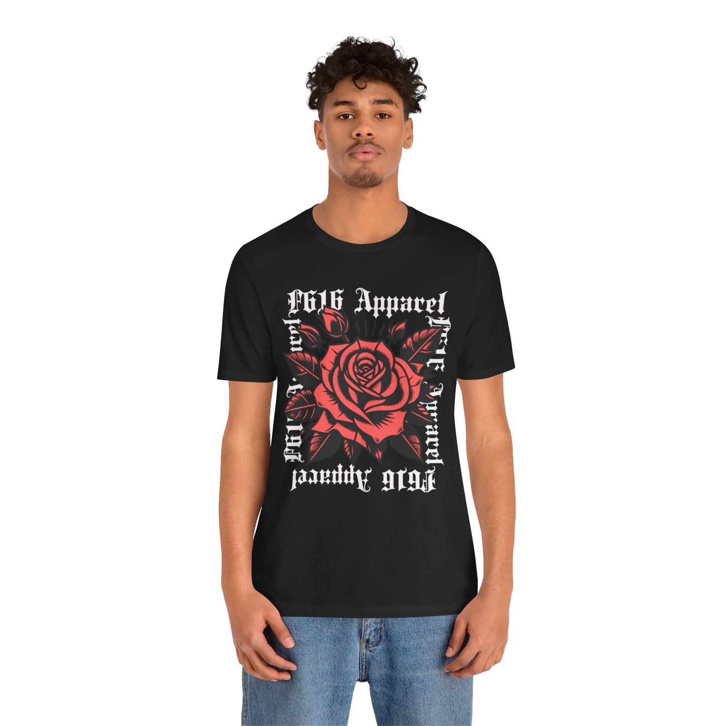 Edgy Rose Graphic Tee - Streetwear Fashion