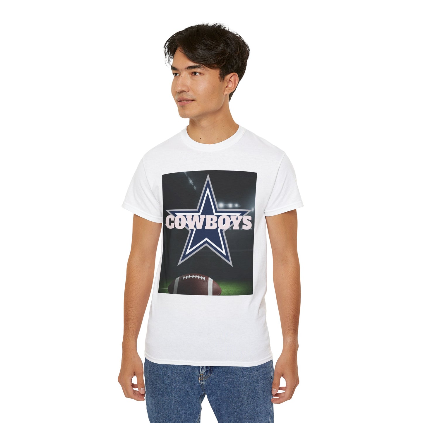 Cowboys Fan Tee, Dallas Cowboys Fan Tee, Unisex Football Shirt, Sports Apparel, Gift for Him/Her, Game Day Outfit, Super Bowl Party Wear