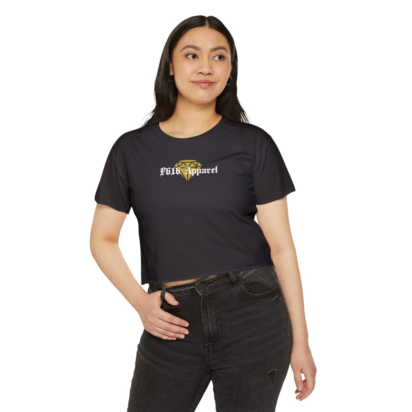 Women&#039;s Festival Crop Top | Edgy 616 Apparel Design | Perfect for Concerts & Summer Events