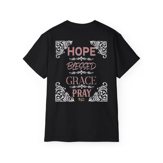 Faith-Inspired Hope Blessed Grace T-Shirt